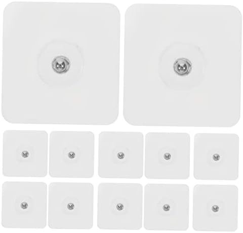 Favomoto 30 парчиња без трага за нокти чисти куки налепници за складирање на закачалки чисти лепливи wallидови самостојно дупчење