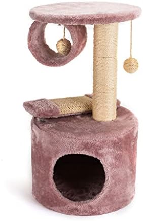 ОРЕВ Мачки Дрво Гребење Животно Смешно Гребење Пост Качување Дрво Играчка Активност Заштита На Мебел Домашно Милениче Куќа