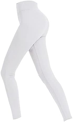 Хеланки со високи половини за жени меки атлетски стомачни контролни печатени панталони за водење на велосипедска јога