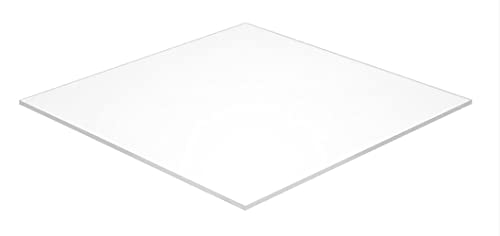 Транспарентен пластичен лист поликарбонат, долг 1/16 „дебел x 24“ широк x 36 ”