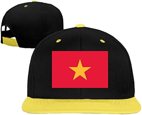 Хифенли Виетнамско Знаме Хип Хоп Капа Капа Момчиња Девојчиња Шапка Бејзбол Капи