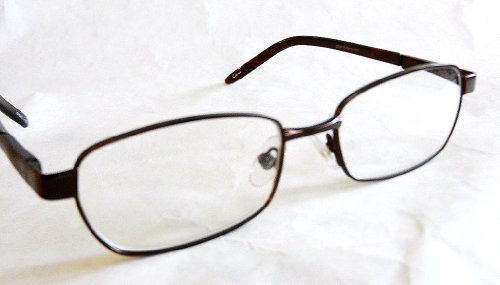 Зголемувањето +1.75 Кафеава Жица Рамка Читање Очила со / Пролет Шарки