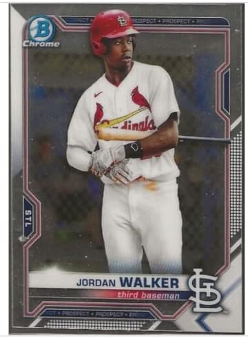 2021 Bowman Chrome Properces BCP-146 Jordan Walker St. Louis Cardinals MLB Baseball Card NM-MT