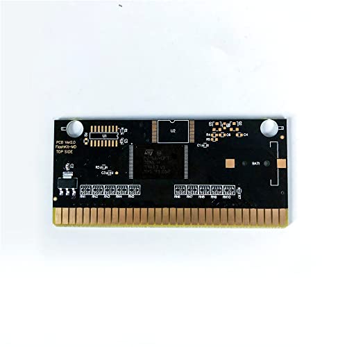 Тенис Адити ennенифер Капријати - САД етикета FlashKit MD Electroless Gold PCB картичка за Sega Genesis Megadrive Video Game Console