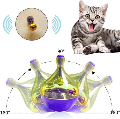 NC Interactive Cat Food Fooder Ball Pet Pet играчки Tumbler Cat and Dog Toy играчка
