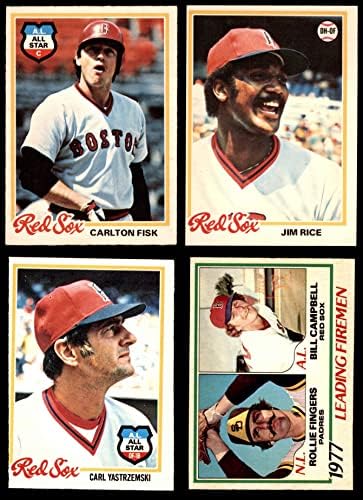 1978 година О-пи-чин Бостон Ред Сокс во близина на екипата сет Бостон Ред Сокс ВГ/екс+ Ред Сокс