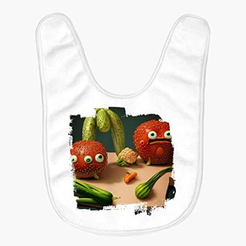 Училишен Ручек Бебешки Лигавчиња - Храна За Хранење Бебиња-Лигавчиња За Печатење Зеленчук За Јадење