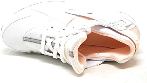 Nike Huarache Run Shoes на мали деца Бело/Crimson Tint 704951-110
