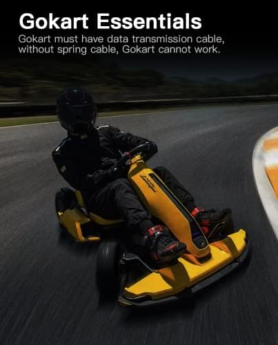 Стио рамка пролетна жица компатибилна со Ninebot By Segway Go Kart Kit Gokart Pro Refit Smart Scouter замени рамка пролетна линија