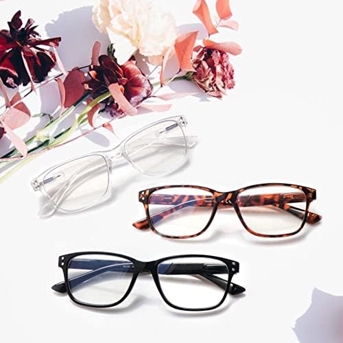 Ронекул 3 Пакет Прогресивни Очила За Читање Со Повеќе Фокуси Блокирање На Сина Светлина За Жени Мажи Мултифокални Читатели
