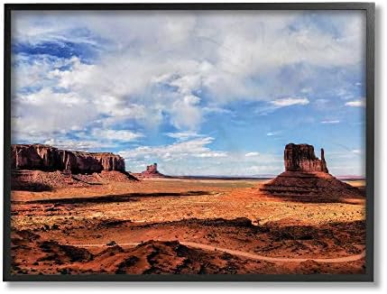 СТУПЕЛ ИНДУСТРИИ Јута Споменик долина пустински пејзаж Фотографија wallидна плакета, 13 x 19, дизајн на уметникот Josephозеф Елиот