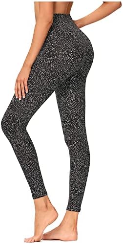 Јога панталони за жени змија лифт фитнес панталони спортски јога шема колк кожа мода тренинг хеланки високи хулахопки од половината
