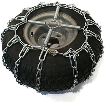 ROP Shop 2 Link Tire Tires & Tensioners 13x5x6 за градинарски трактори/возачи/снежни врски