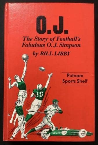 OJ Simpson потпишана книга HCB Story Fabulous Juice Bills Football Autograph Hof JSA - NFL автограмираше разни предмети