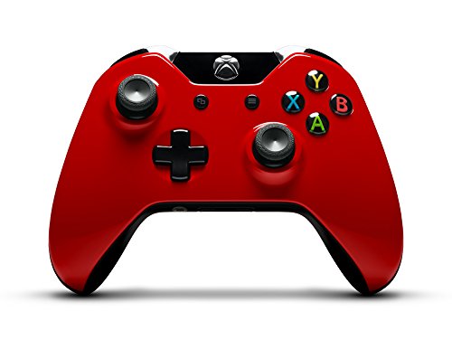 Црна И Црвена Обичај Насликани Xbox Една Конзола И Контролер