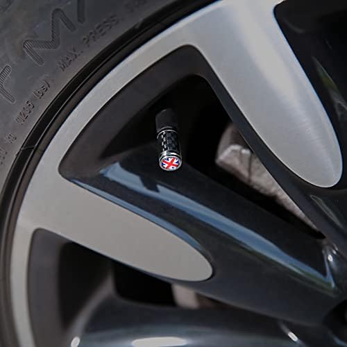 Вентила за вентил на тркалото Венву, завртка за капакот на капакот на капачето со вистинско јаглеродно влакно за Mini Cooper F54 F55 F56 F56