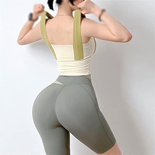 TBIIEXFL блокирајќи ја предната долна облека од Zip Sports за жени кои собираат шок -отпорен фитнес резервоар врвен јога градник
