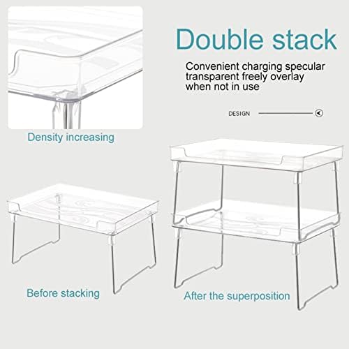 Проширувачки шалтер за складирање countertop складирање кабинет за кујнски решетки кујнски кујнски организација кабинет решетката