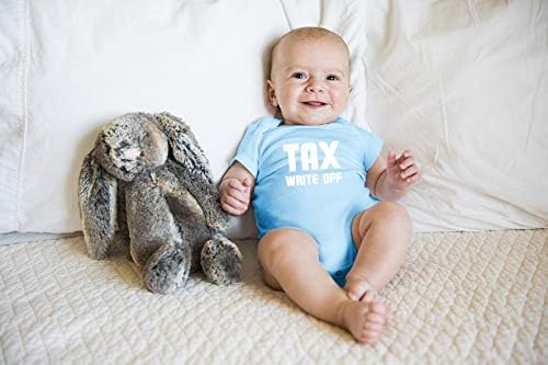 Запишете го данокот - Родител на сметководител - смешен симпатичен ползавец за новороденчиња, едно парче бебешки каросерија