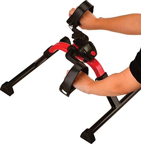 Вежба за педали на медицински производи Нова со дигитален тракер за приказ, вежбач за преклопни раце и стапала, одлично за дома, канцеларија