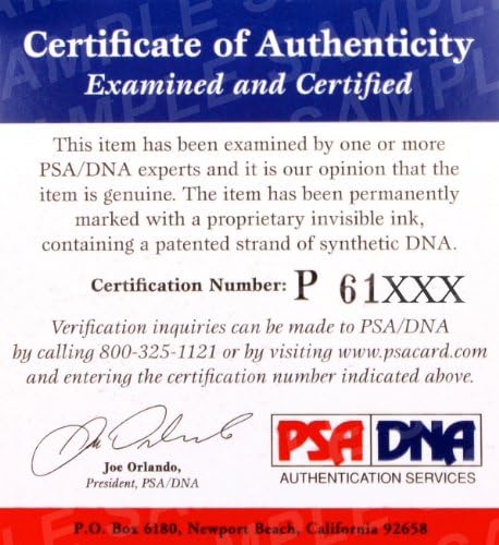 Дизи Дин потпиша гроздобер бејзбол PSA/DNA COA автограмска сала на славните кардинали - автограмирани бејзбол