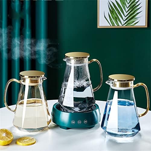 Yxbdn попладне чај чај постави вода поставена домашна дневна соба нордиска стакло загреано овошје чајник чај чај чаша