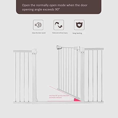 Maryaz Pet Playpens Безбедносни Порти Безбедносна Врата Автоматско Затворање На Оградата За Скали За Заштита На Миленичиња-Балустри,Заштитна