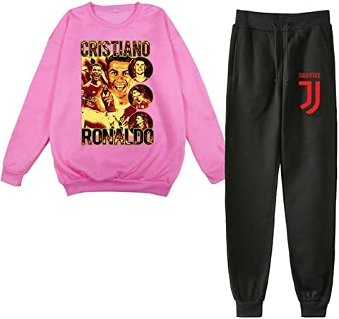 Запион момчиња девојчиња случајни тренерки Кристијано Роналдо пулвер, потта со џемпери со долги ракави, џемпери и џемпери