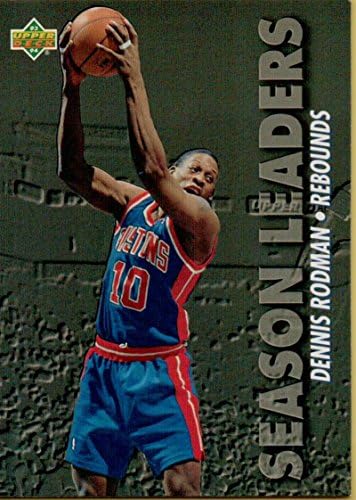 1993-94 Горна палуба 167 Денис Родман Детроит Пистонс SL NBA кошаркарска картичка NM-MT