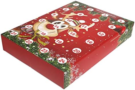 Јардве Божиќно Одбројување Доаѓање: Божиќен Приврзок За Клучеви Божиќно Одбројување Кутија За Подароци Одбројување Календар Декорација Божиќен