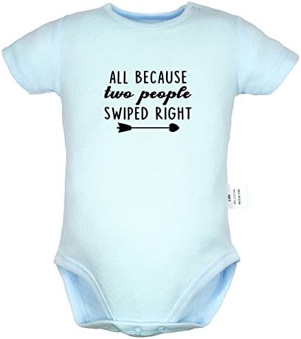 Idzn сите затоа што две лица се префрлија десно, смешни ромпери новородени бебешки каросерии за новороденчиња, графички облеки за деца