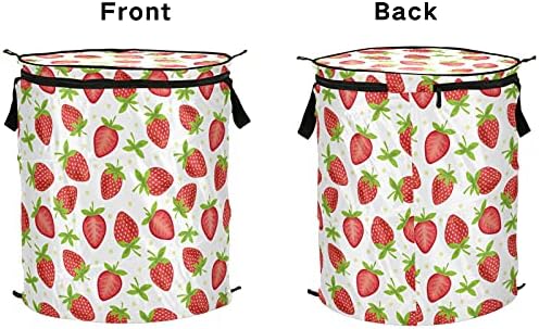 Овошје јагода се појавува алишта за перење со капаци за преклопување на капакот за складирање на капакот за простории за кампување за кампување