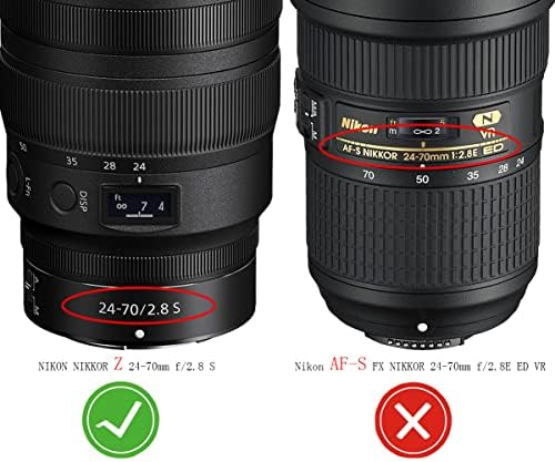 Капакот на капакот на леќи од 77мм за Canon EF 24-70mm f/4l е USM, Nikon AF-S Nikkor 24-70mm f/2.8G ED, Huipuxiang