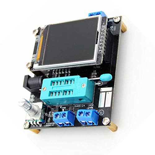 Taidecent DIY Transistor Tester Monitor Monitor Pwm Square Wave LCR мерач на волтметер Транзистор Тестер Atmega328 Верзија за