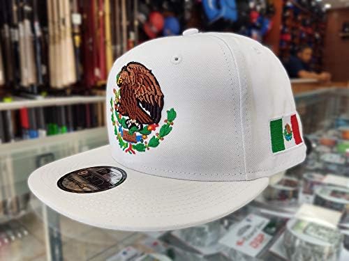 Мексико Snapback Hats везени штит и знаме