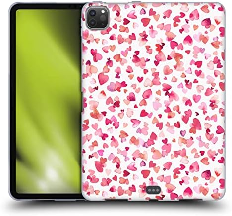 Дизајн на главни случаи официјално лиценциран Ninola Red Hearts Mix Migms Moft Gel Case компатибилен со Apple iPad Pro 11 2020/2021 / 2022