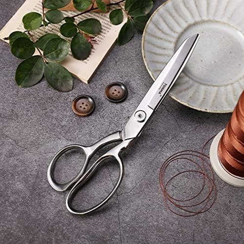 Ножици за шиење на тон [направени во Јапонија] 9 инчи професионални ножици на ткаенини, индустриски јапонски цврсти не'рѓосувачки челични облеки
