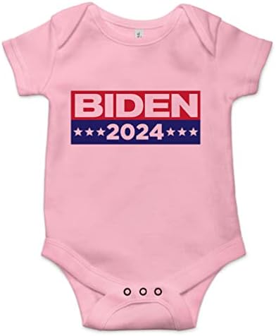 Triplebdesignsо Bidо Бајден 2024 година Политички избор Претседател за бебиња Боди -новороденче новороденче