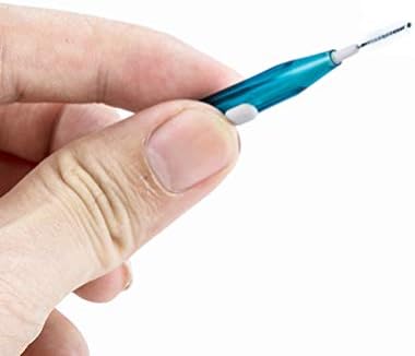 Завртете ги тесните простори на четката помеѓу четката за чистење на забите Ортодонтски алатки за чистење на заби за орална стоматолошка