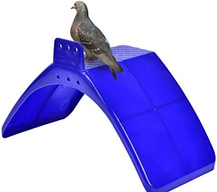 Jiaoao 40 PCS гулаб стои гулаб од одмор, пластична гулаб решетката за птици држач за пластични гулаби, стојат рамка за птици додатоци