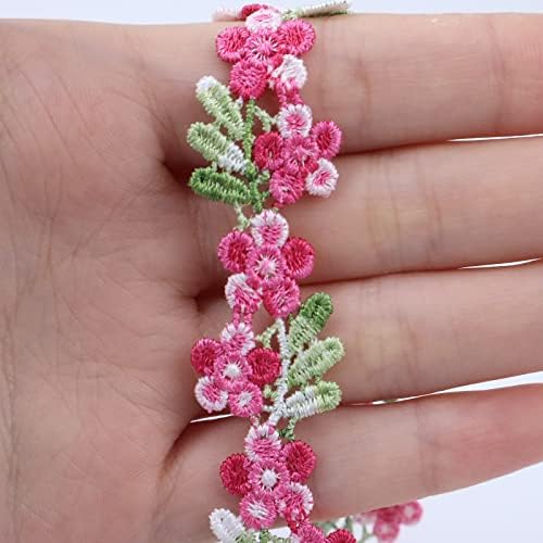 Idongcai 10 јарди цвет чипка трим лента цветна венеција чипка апликација извезена чипка ткаенина за шиење