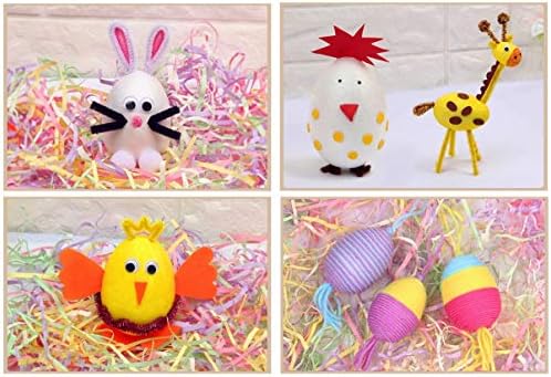 Sewacc Божиќни украси занаетчиски пена 20 парчиња Велигденска пена јајце сликарство занаетчиско јајце јајце јајце рачно изработено
