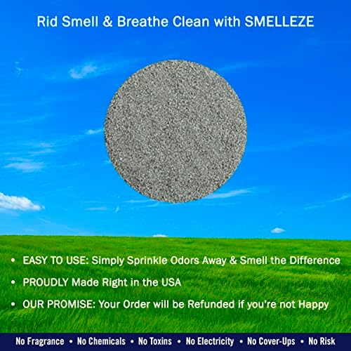 Мирисајте Природен Измет &засилувач; Отстранување На Мирис На Урина Дезодоризатор: 2 фунти. Гранули. Отстранува Животински Отпад