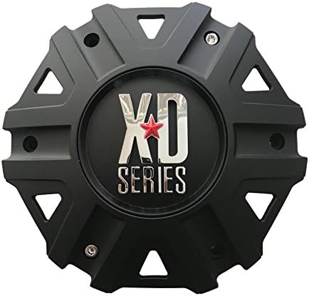 KMC XD Series M-959-1 Matte Black Wheel Cent Cap