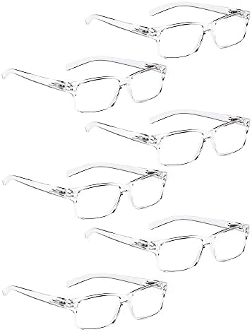 Лур 6 пакувања чисти очила за читање + 3 пакувања со метални очила за читање