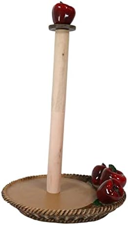 Подарок за еброс свежи марамчиња јасни црвени јаболка за жетви за корпа за хартија за хартија за хартија фигура за рустикална земја