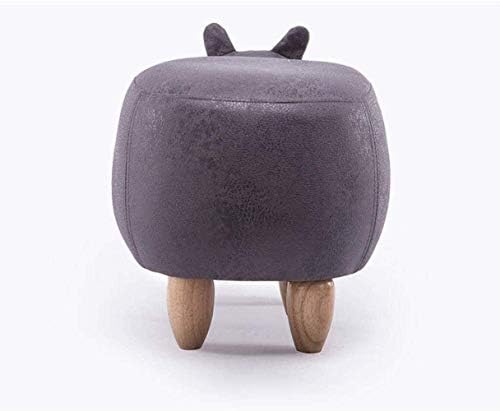 Стилска едноставност стол стол за животински чевли цртан филм креативен носорог за промена на чевли софа столче клупа, 35 36 71см, големина: