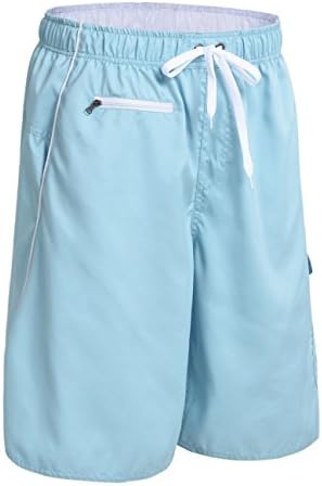 Не -машка машка облека за пливање на плажа Брзи суви џебови со патент со постава