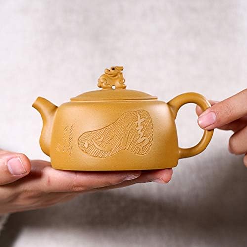 WIONC чај со пурпурна глина чајник Кинески рачно изработен чај поставен чај чај подароци 170 мл