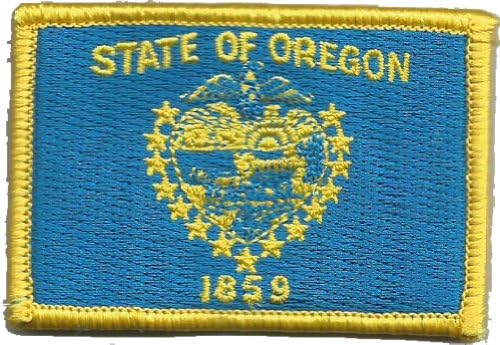 Тактичка државна лепенка - Орегон - Целосна боја